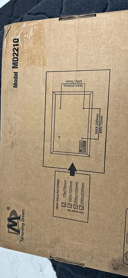 NEW - The tv wall mounting