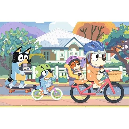 Funny Bluey 60 pieces puzzle image indicator(2)