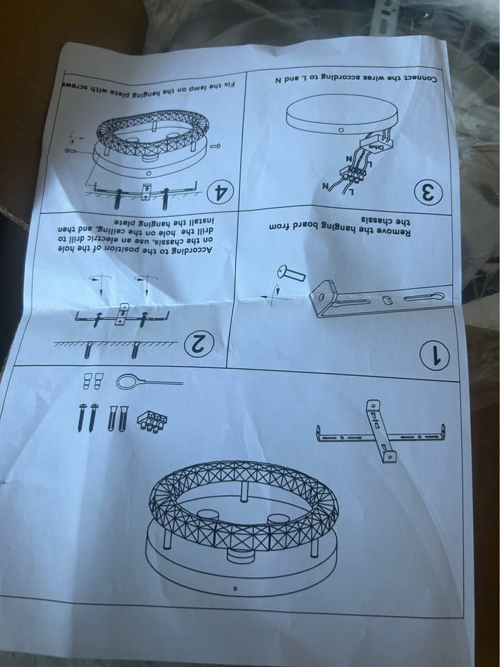 NEW - LED Ceiling Light Fixture - photo 2