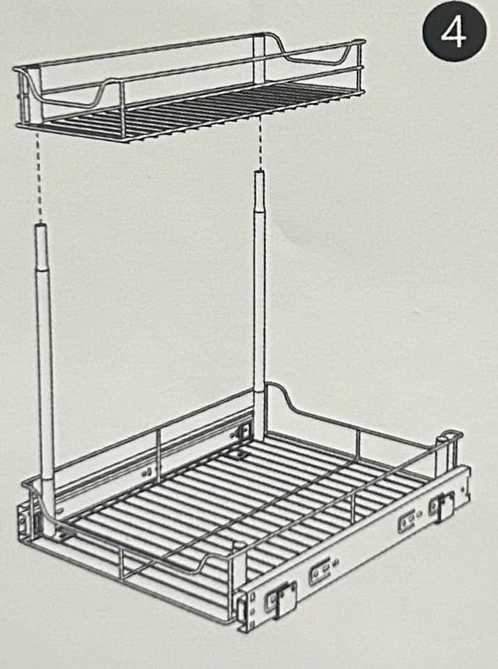 NEW - Pull-Out Cabinet Organizer - photo 4