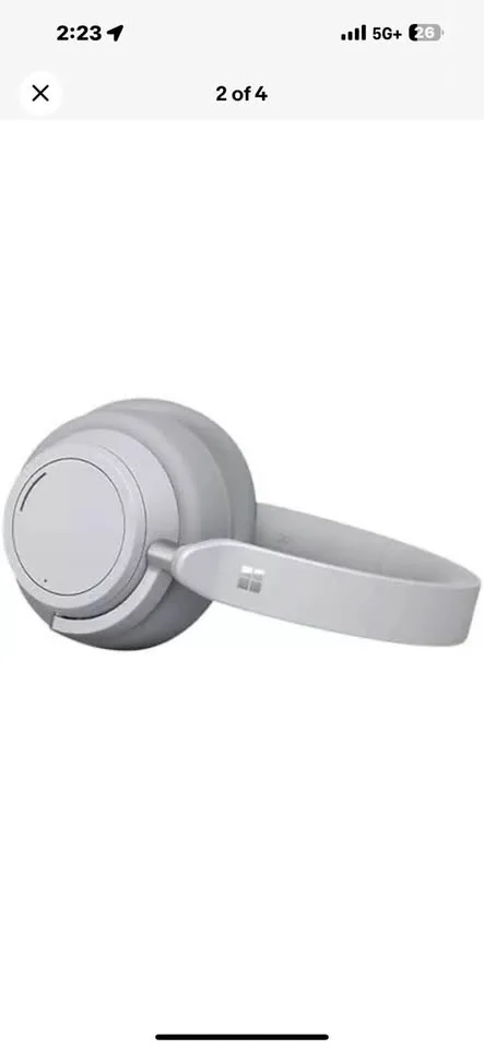 Microsoft Wireless Noise Cancelling Headphones image indicator(4)