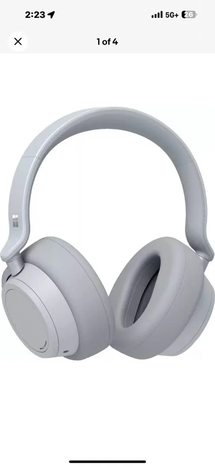 Microsoft Wireless Noise Cancelling Headphones image indicator(5)