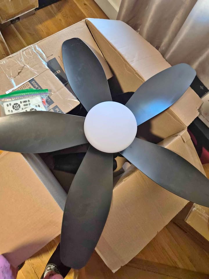 Ceiling Fan with Light and Remote