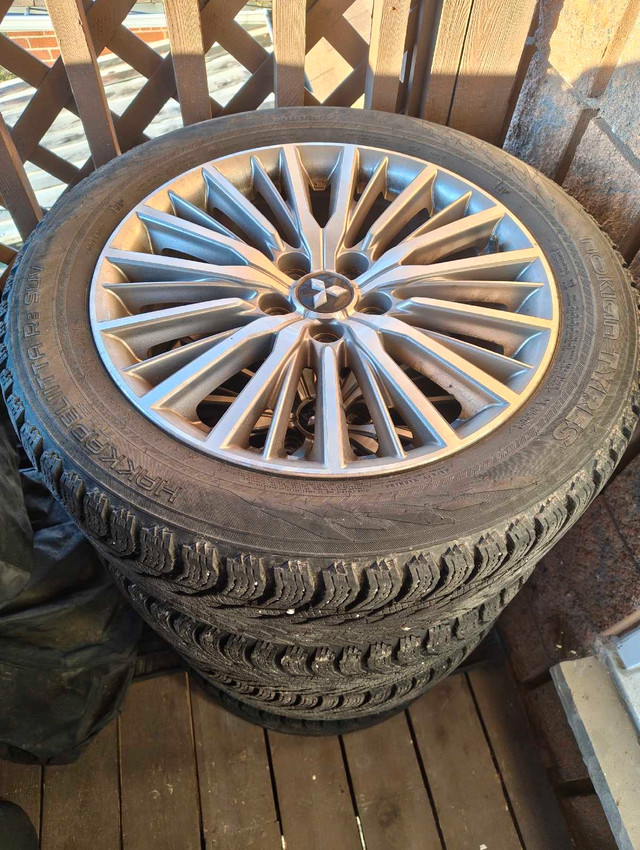 Winter tires with TPMS