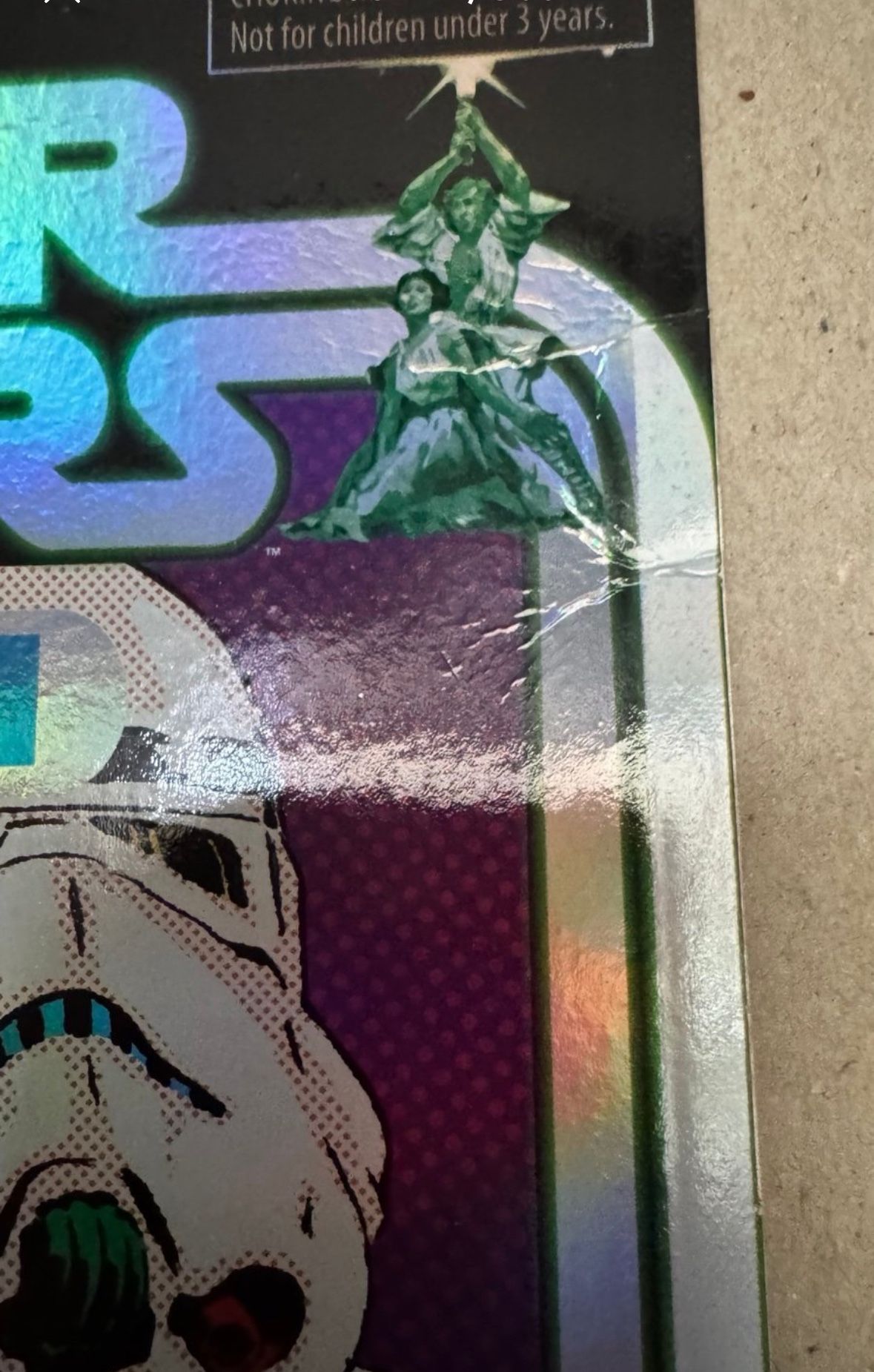 Star Wars stormtrooper prototype retro style yellow body - photo 4