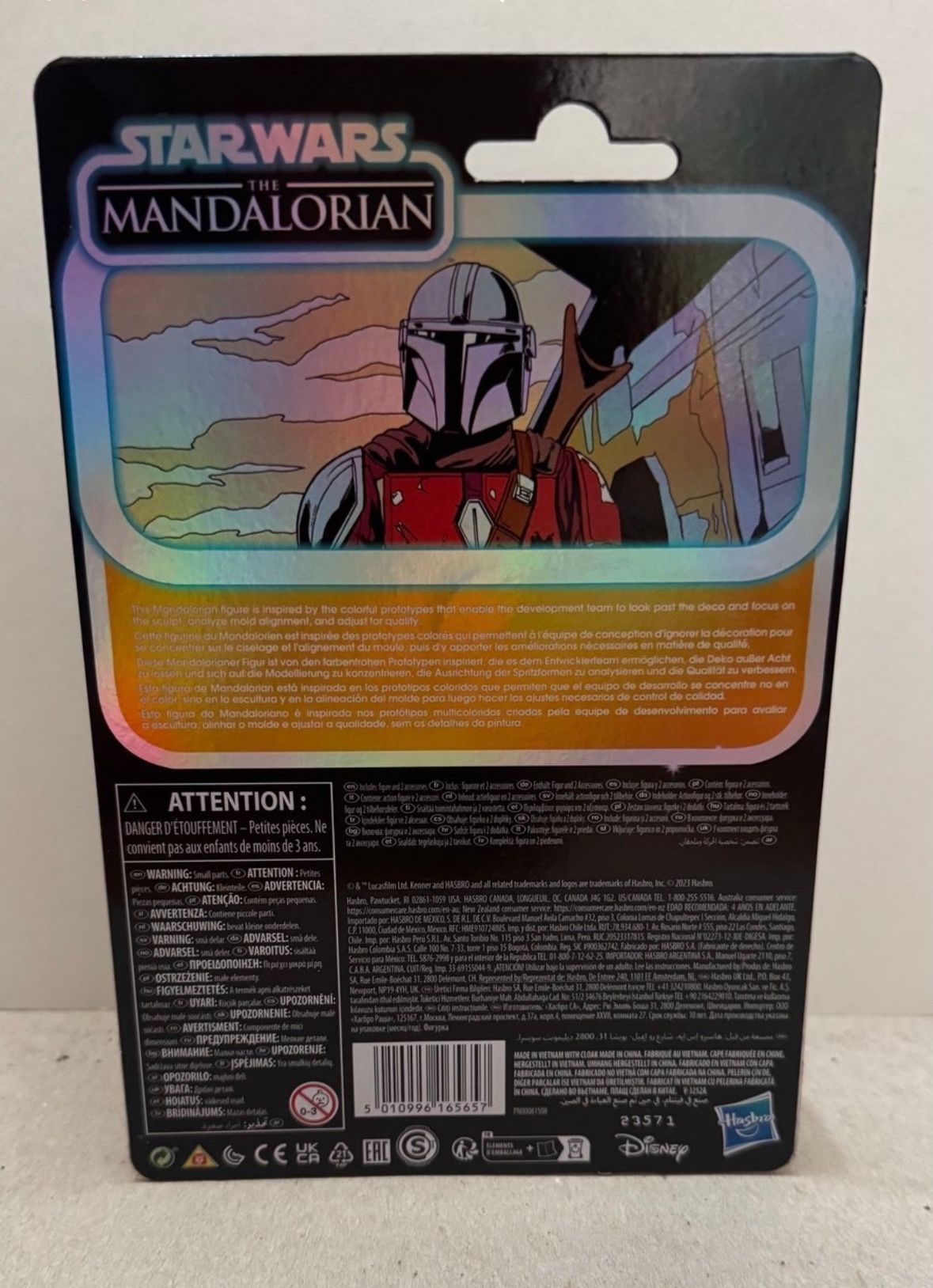 Star wars The Mandalorian prototype retro style blue helmet - photo 2