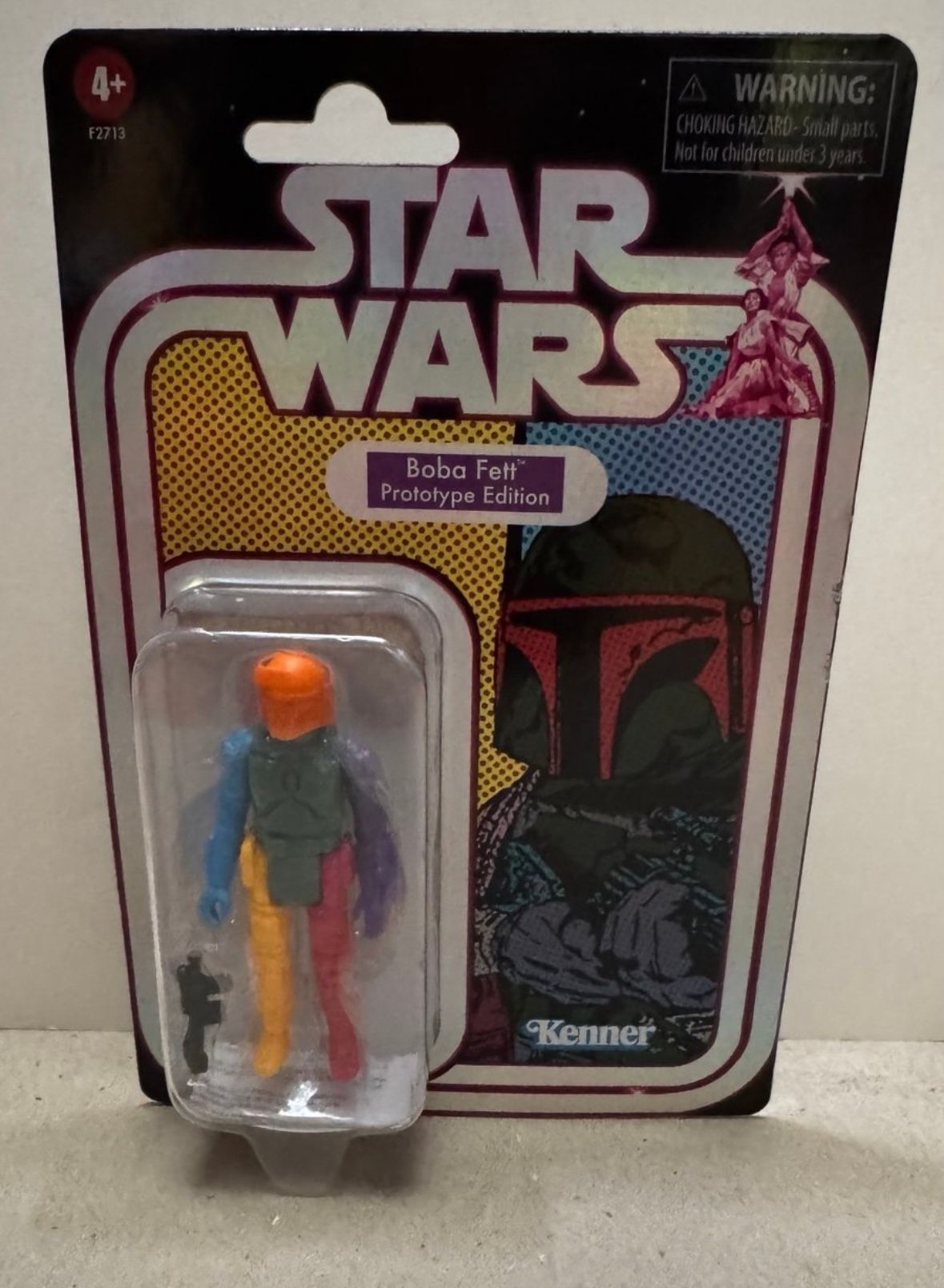 Star Wars Boba Fett prototype orange helmet