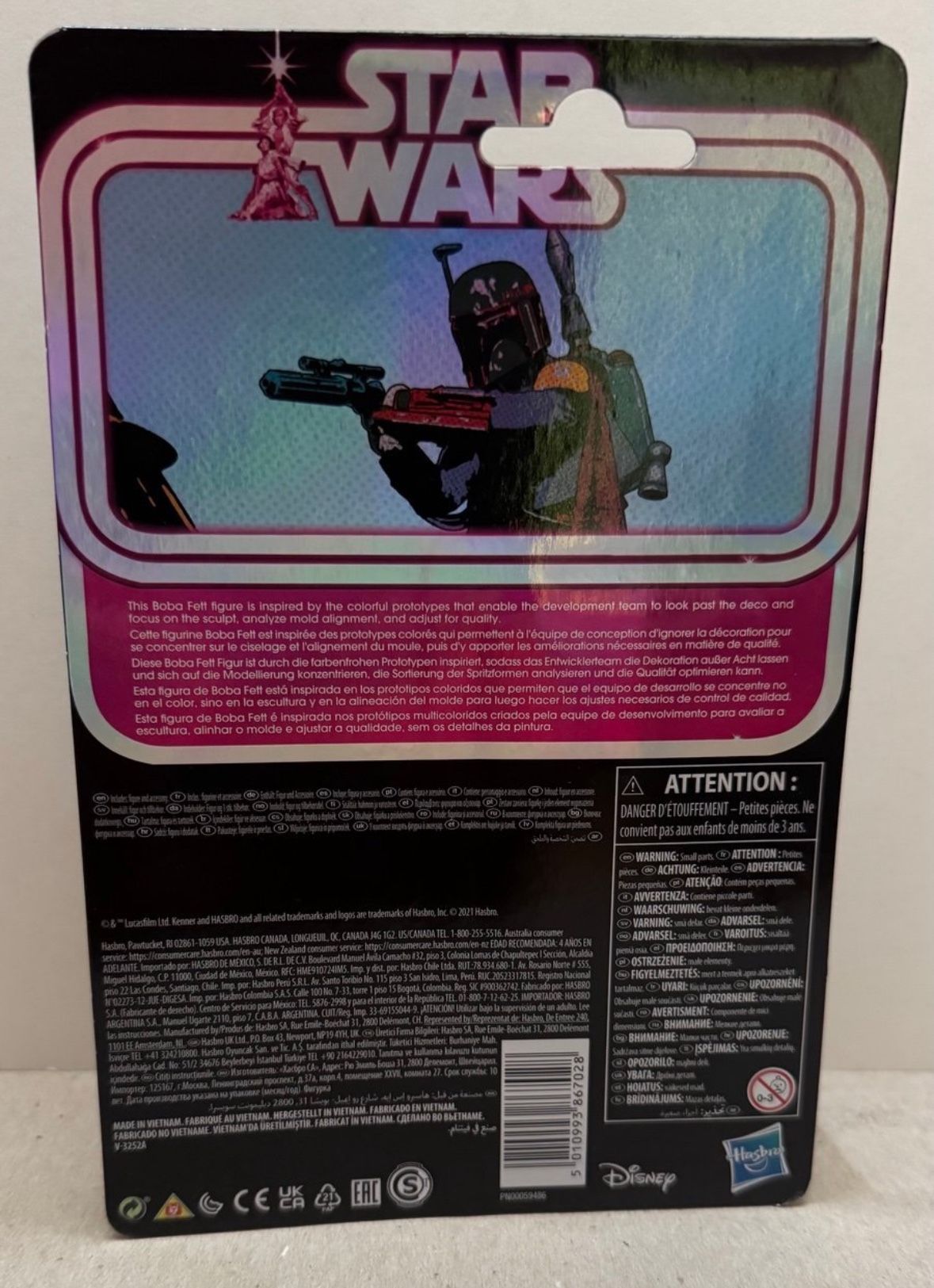 Star Wars Boba Fett prototype orange helmet - photo 2