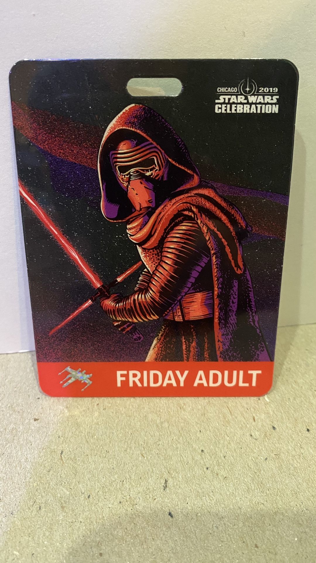 Chicago 2019 Star Wars Celebration (Friday Adult) Badge