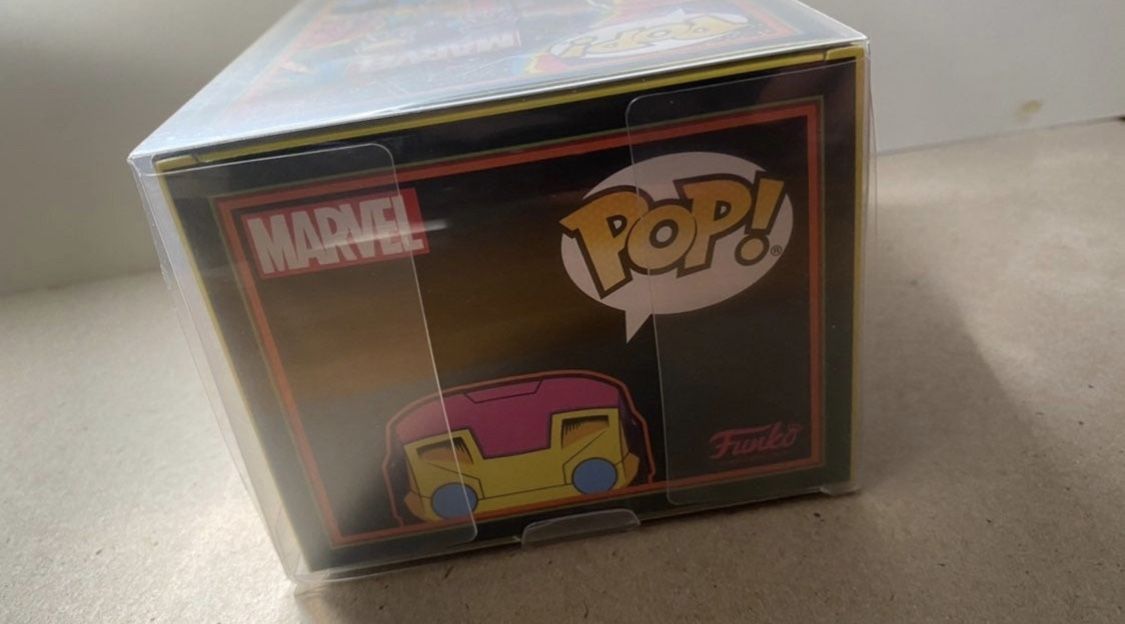 DAMAGED Funko POP Marvel IRON MAN #649 Target Exclusive - photo 5