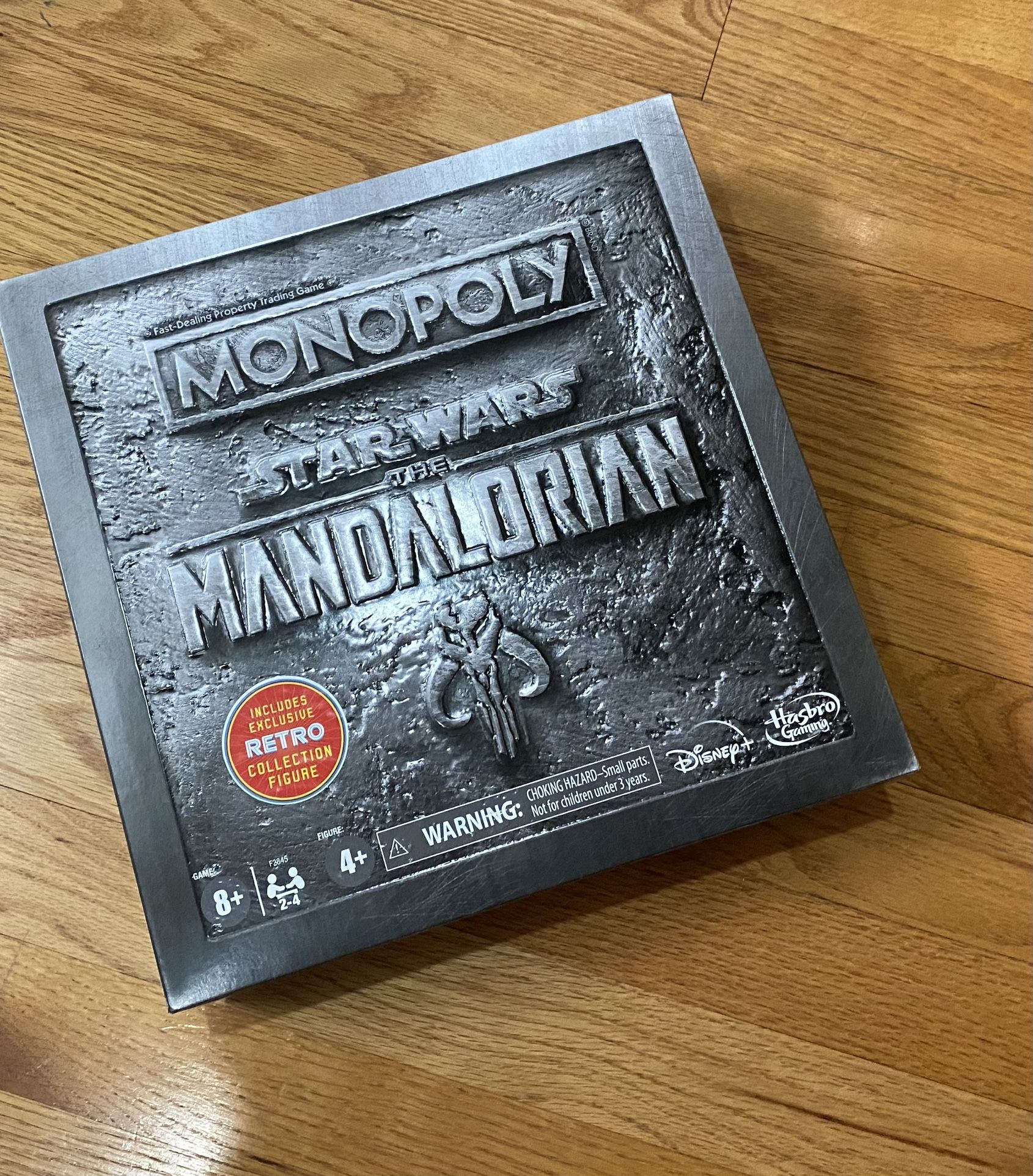 STAR WARS Mandalorian RETRO Monopoly Game NO FIGURE