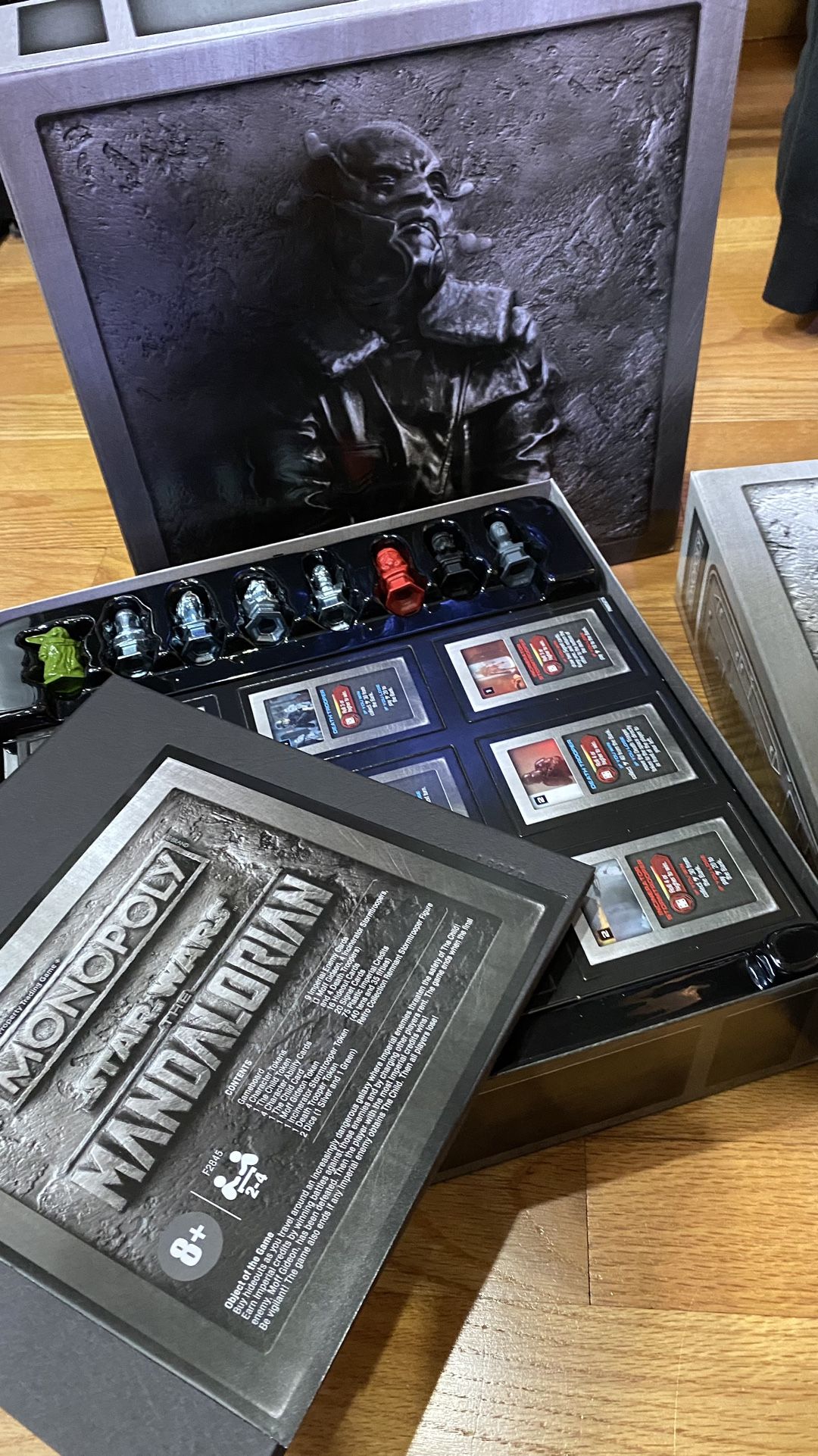 STAR WARS Mandalorian RETRO Monopoly Game NO FIGURE - photo 2