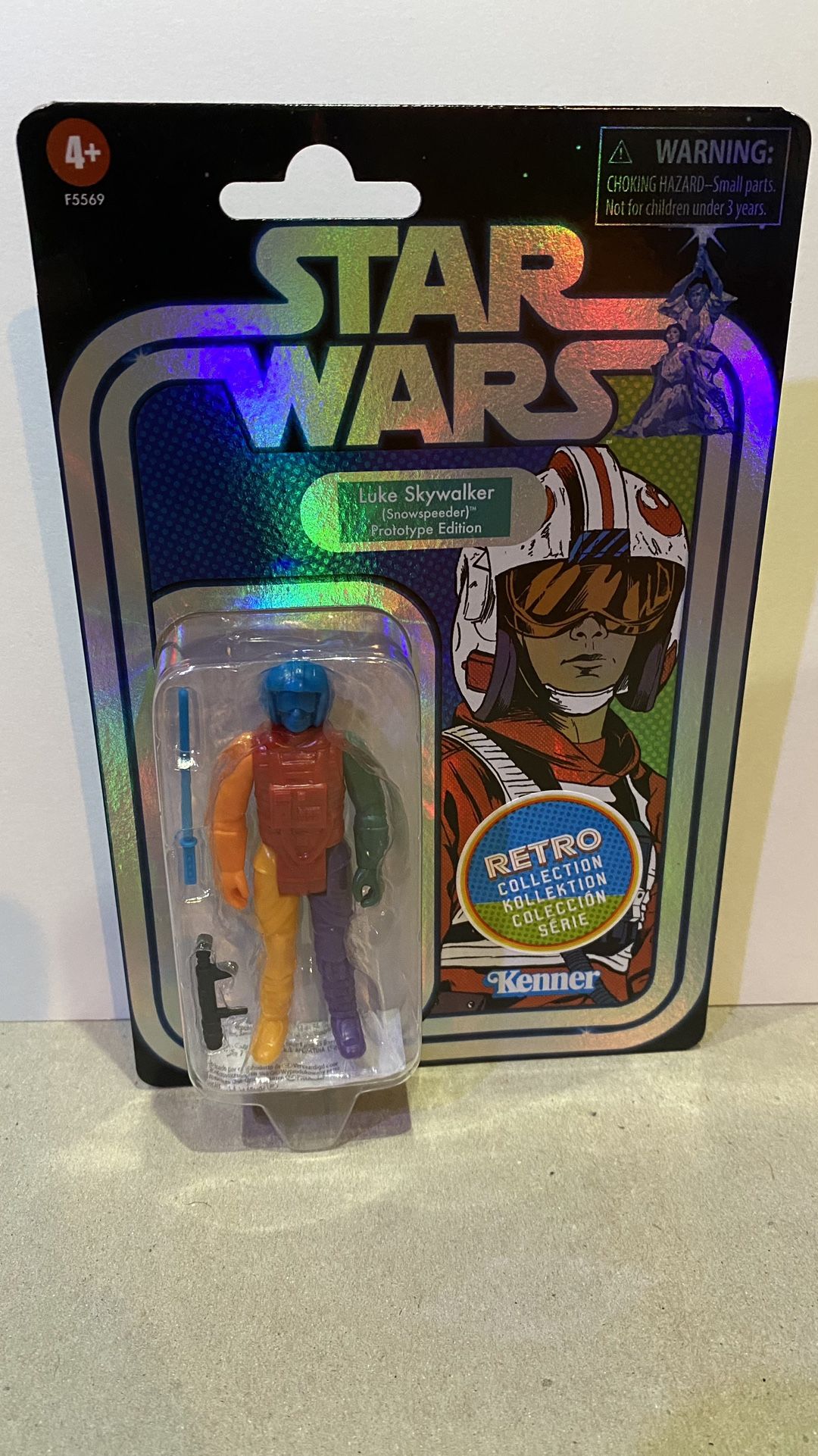 Star Wars Luke Skywalker Prototype BLUE head Target