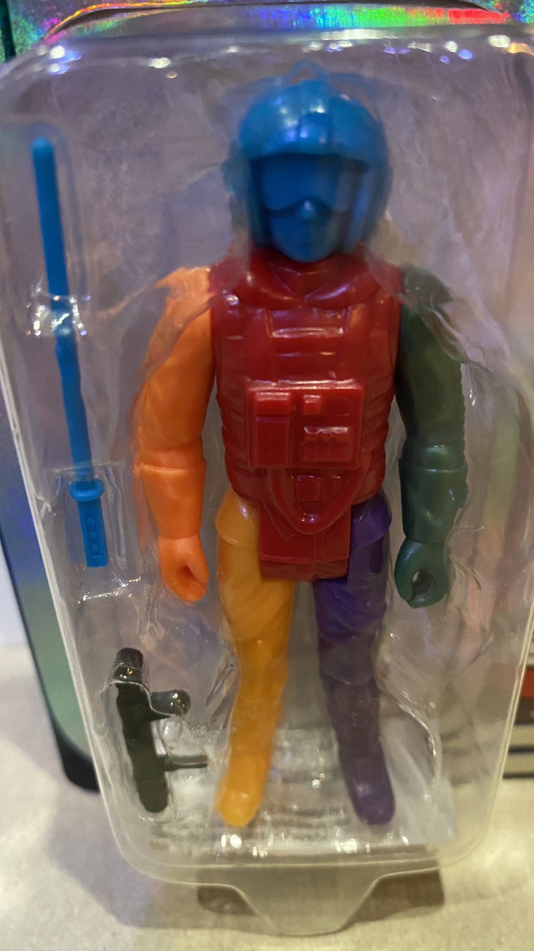 Star Wars Luke Skywalker Prototype BLUE head Target - photo 4