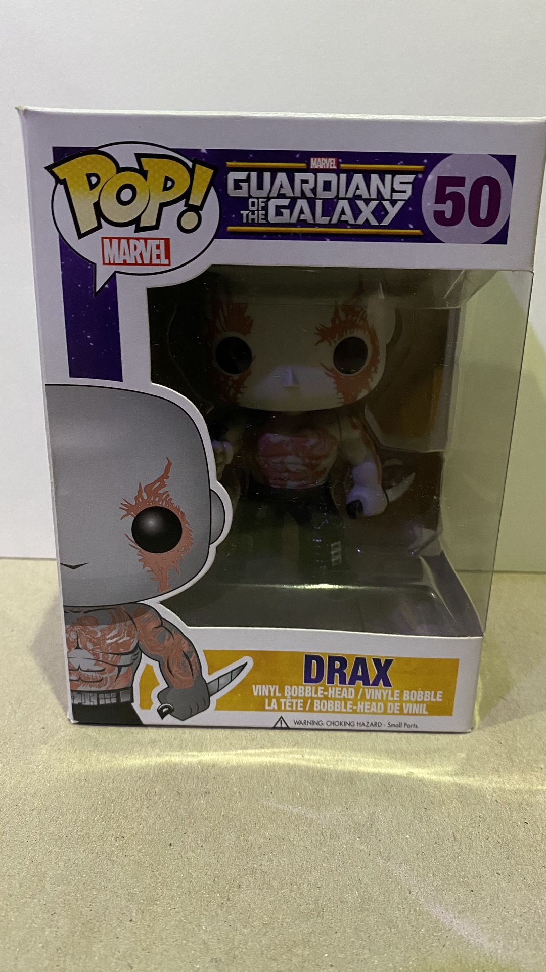 Funko POP! Marvel Guardians of the Galaxy Drax #50 Vinyl Figure