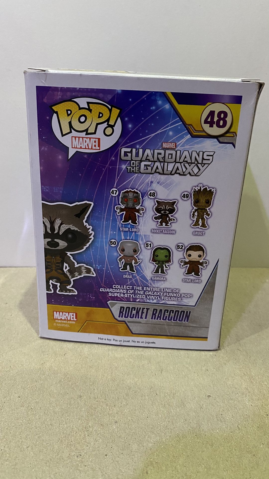 Funko Pop Rocket Raccoon Guardians of the Galaxy #48 - photo 3