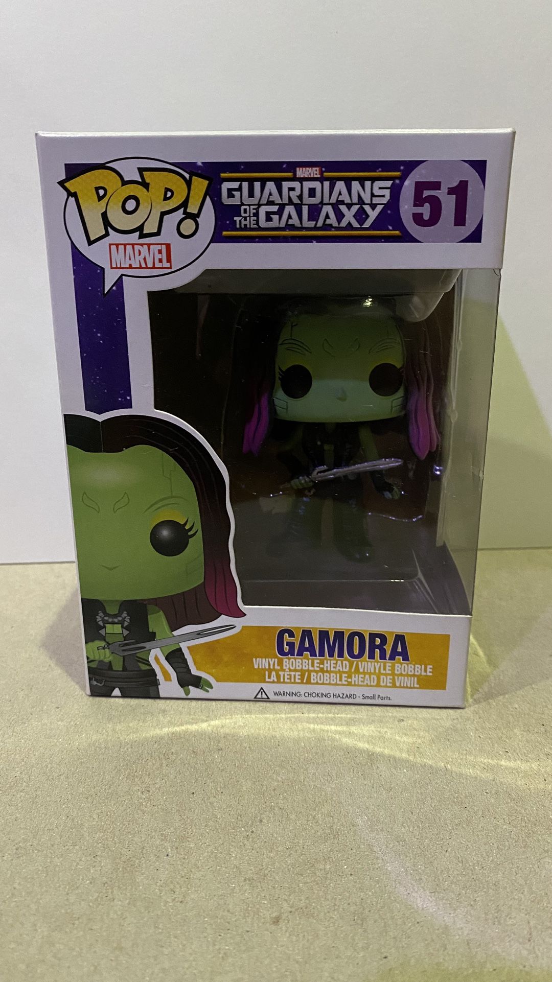 Funko POP! Marvel Guardians of the Galaxy Gamora #51