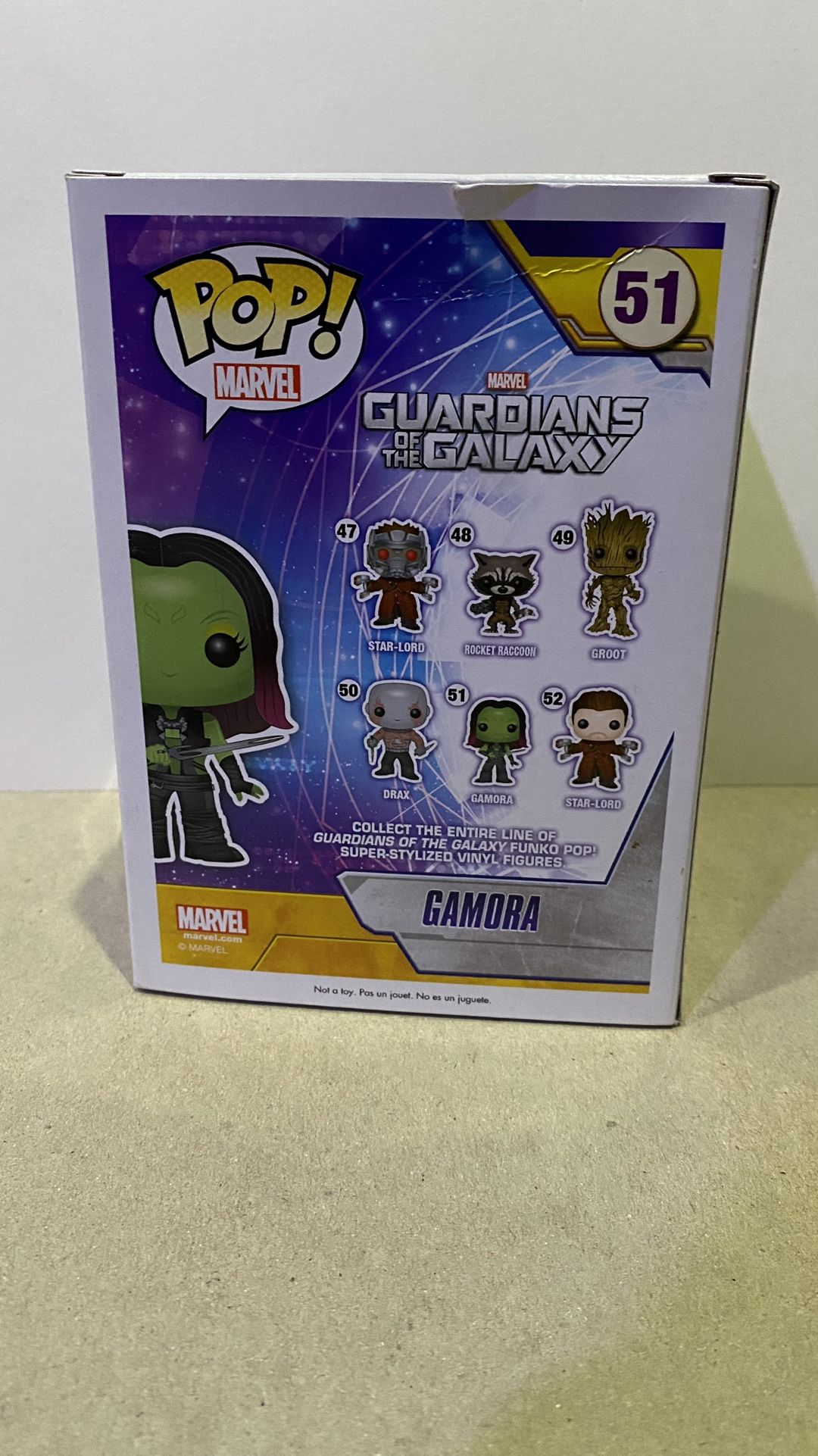 Funko POP! Marvel Guardians of the Galaxy Gamora #51 - photo 2