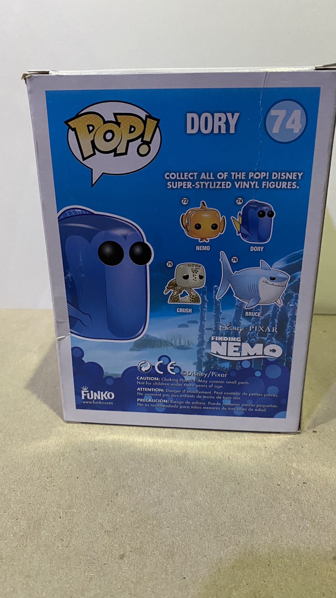 Disney Pixar Funko Pop Dory - Finding Nemo #74 Vinyl Figure - photo 3