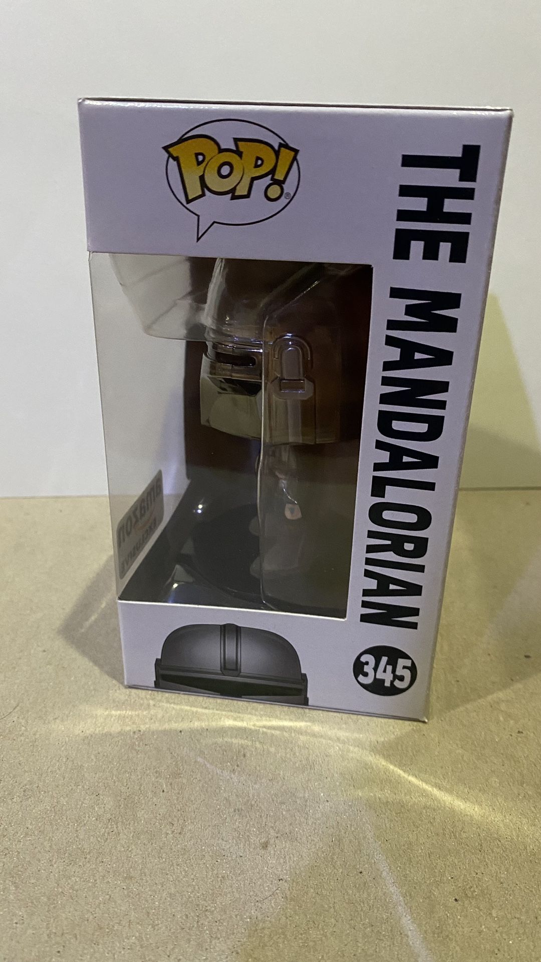 Funko Pop! Star Wars: The Mandalorian #345 Chrome Amazon - photo 2