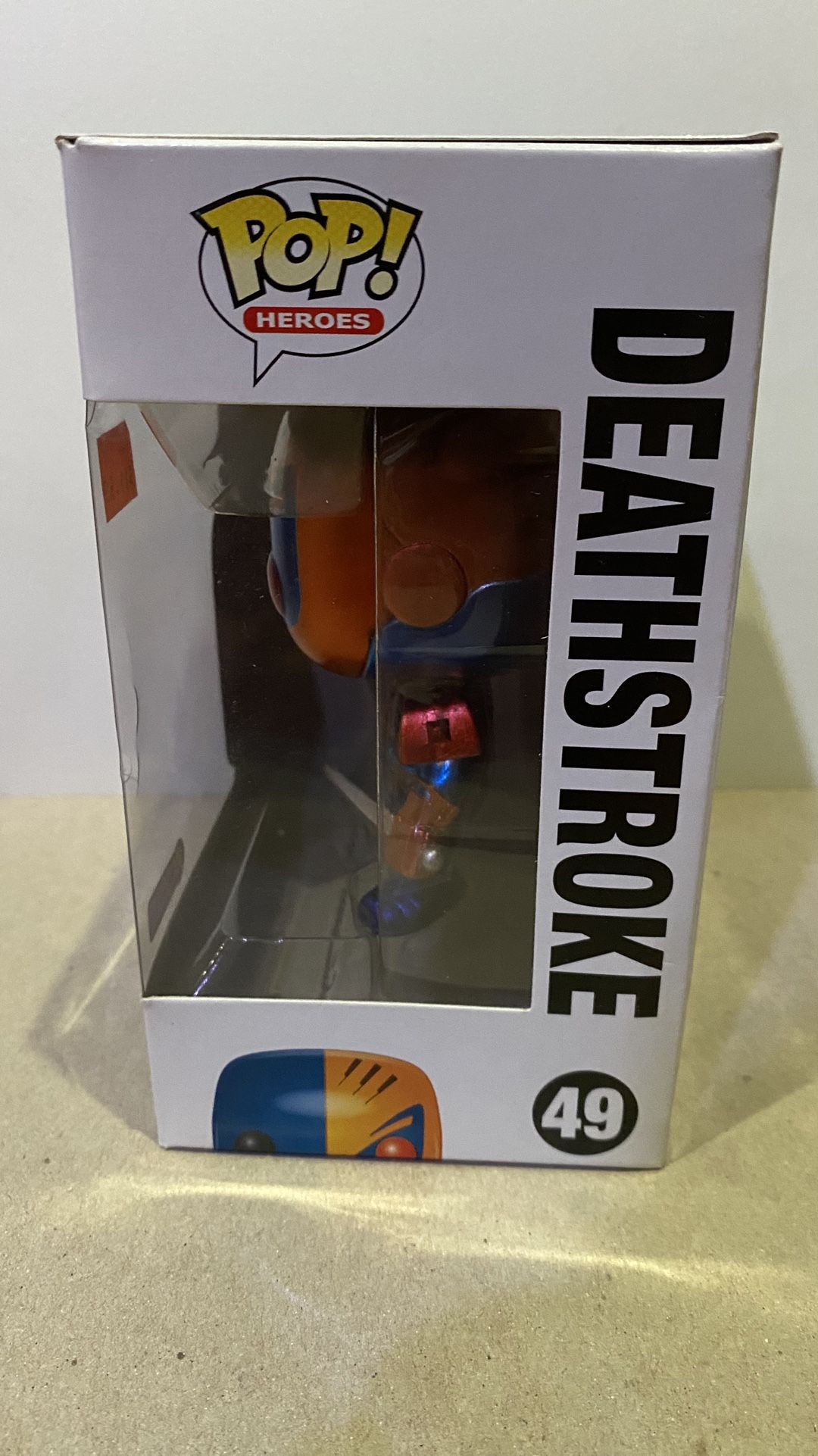 Metallic DC Comic Pop Heroes #49 Deathstroke Funko pop - photo 2