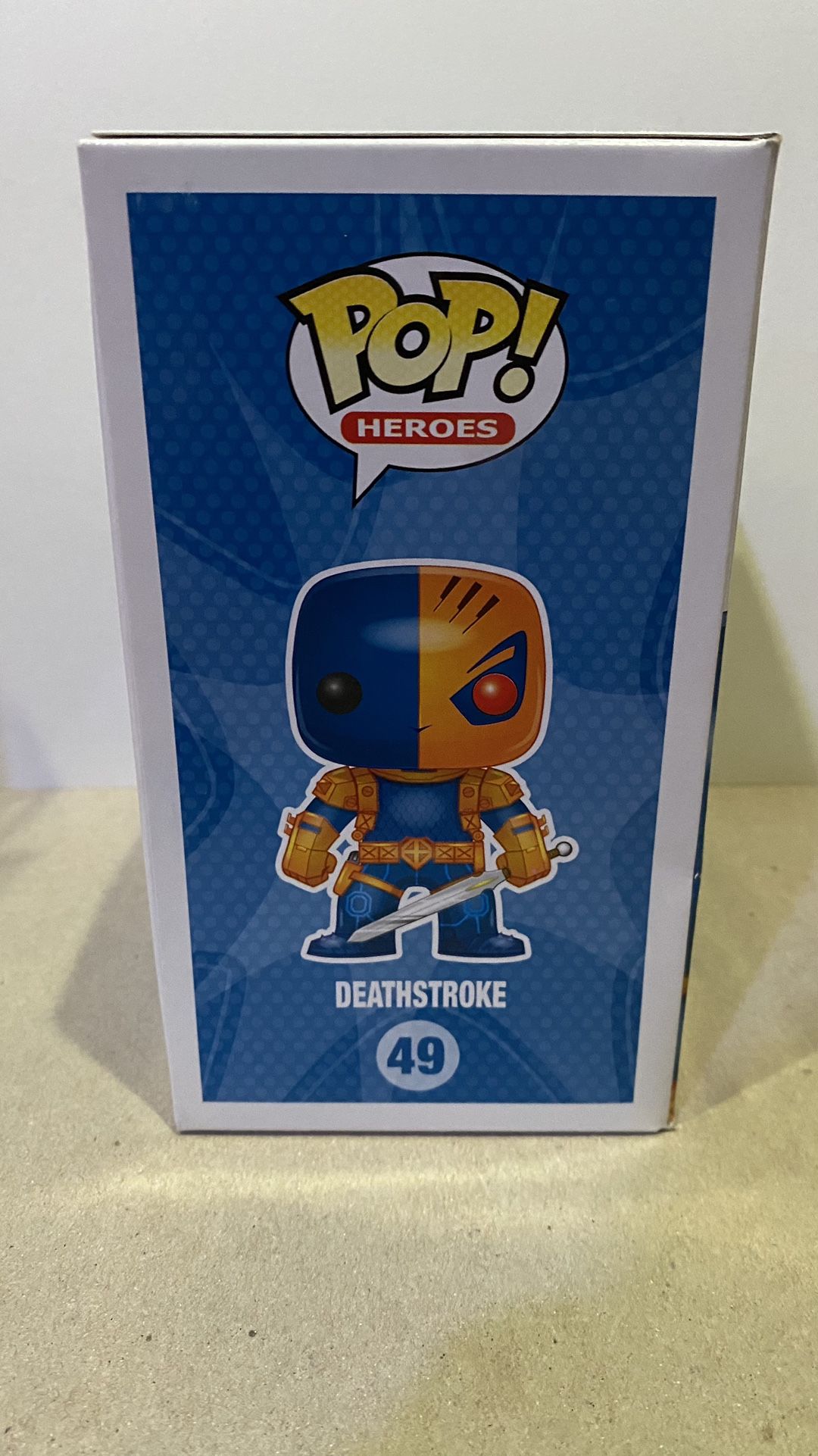 Metallic DC Comic Pop Heroes #49 Deathstroke Funko pop - photo 4