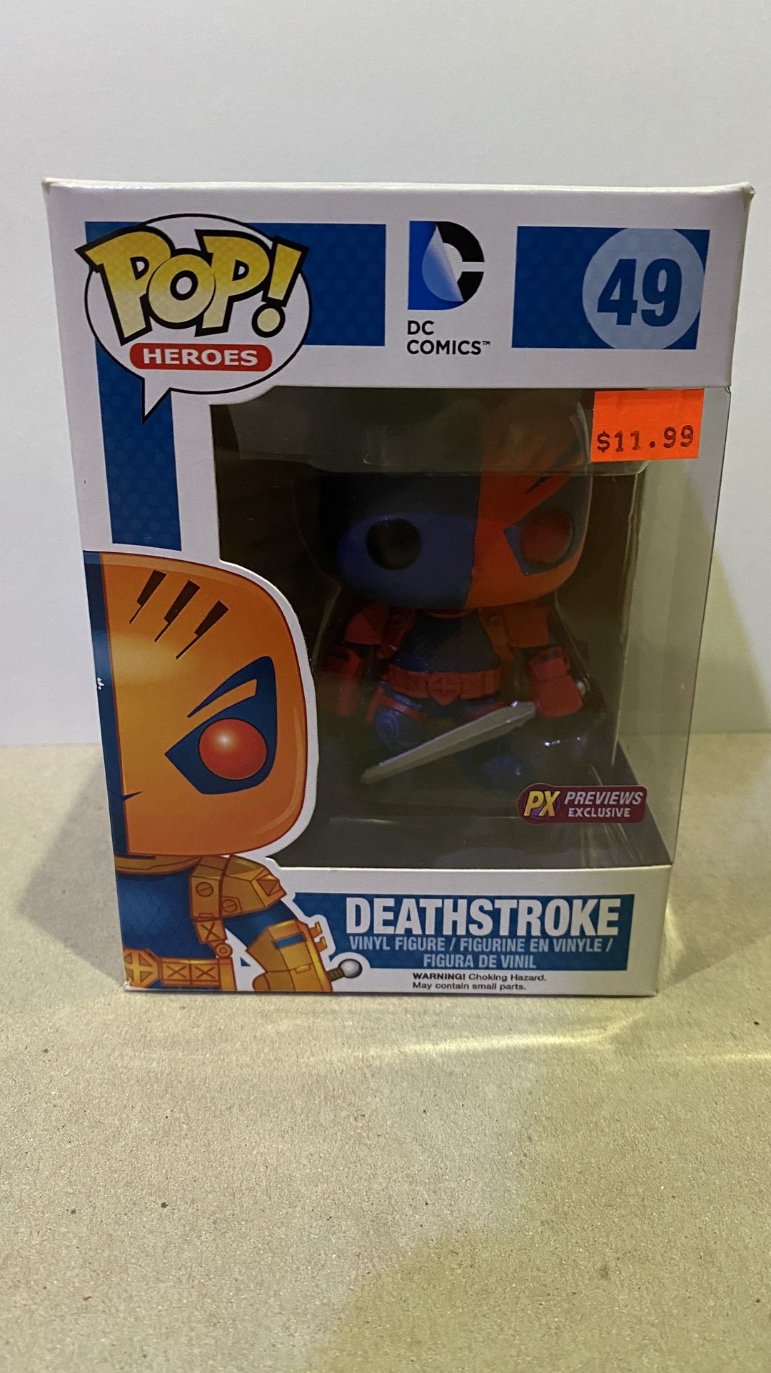 Funko Pop DC: Deathstroke Vinyl Figure #49 PX Exclusive