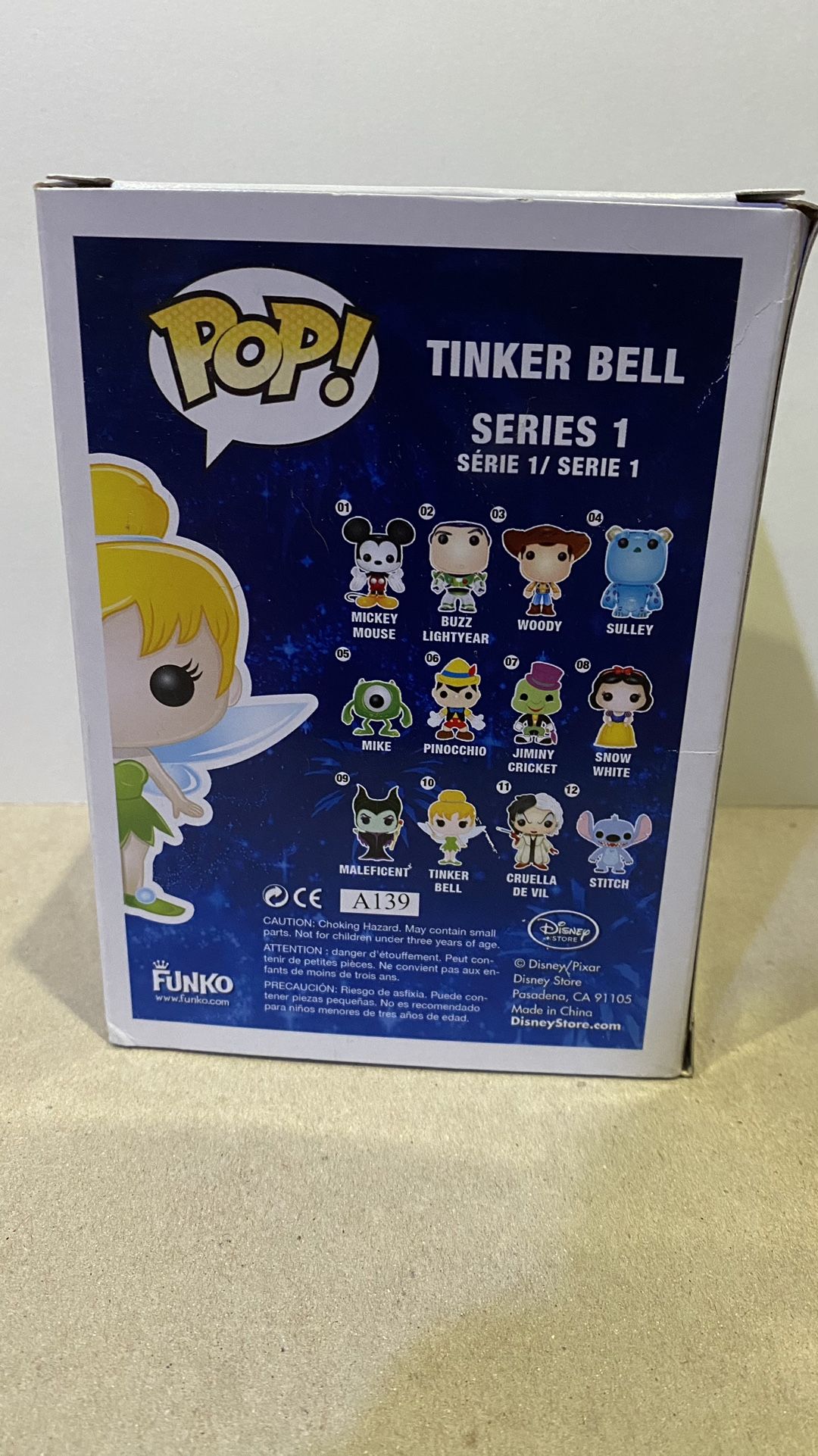 (Damaged Box)Disney Funko Pop Vinyl Figure #10 -Tinker Bell - photo 3