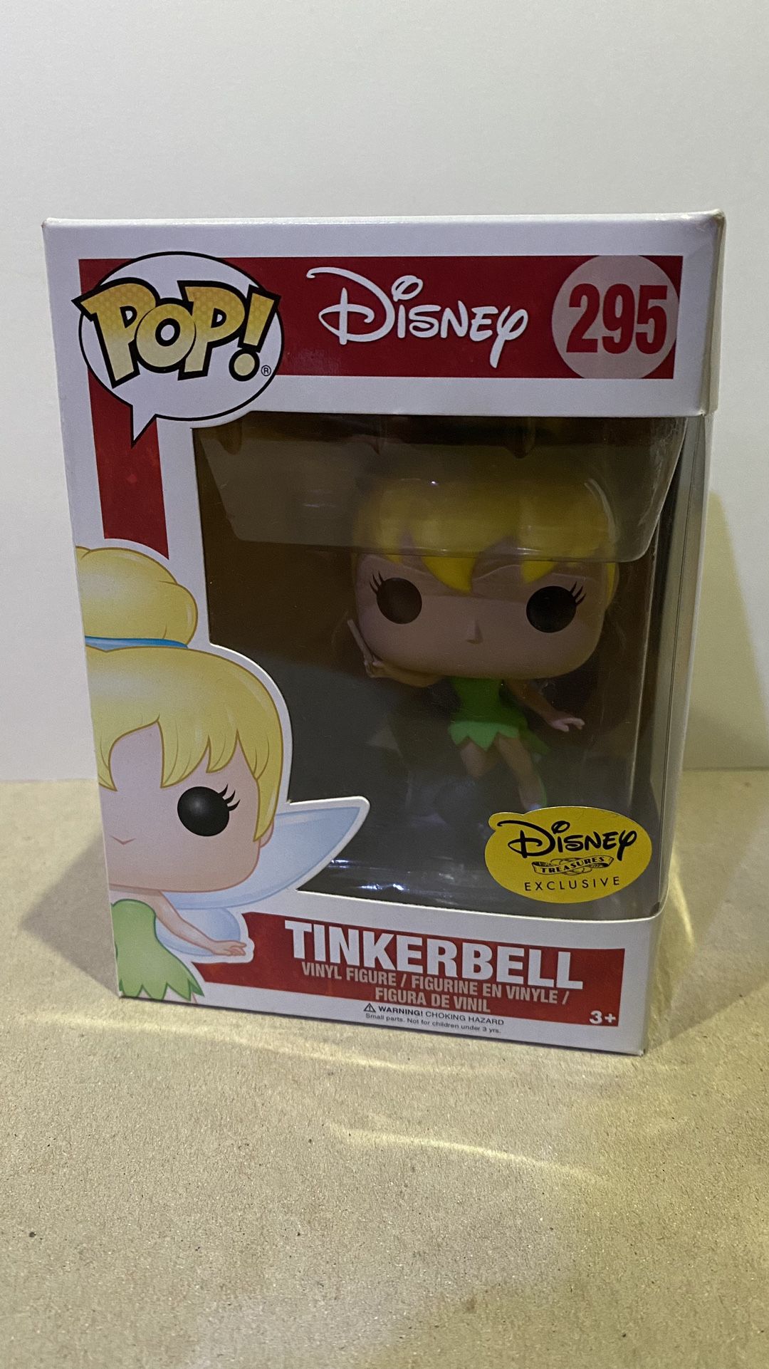 Funko Pop #295 Flying Tinkerbell Disney Treasures