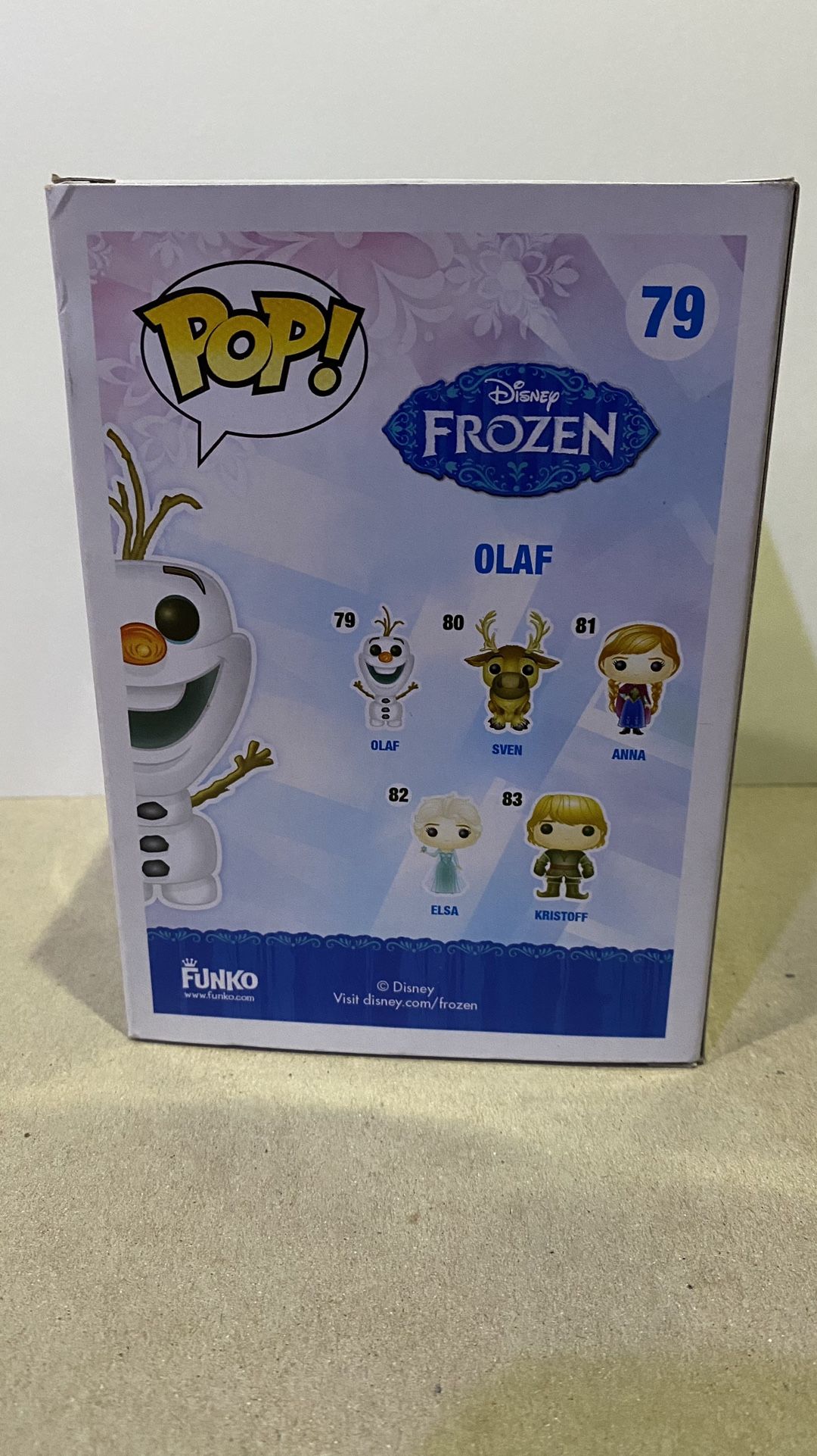 Funko Pop Olaf Glitter EE Exclusive #79 Frozen - photo 2