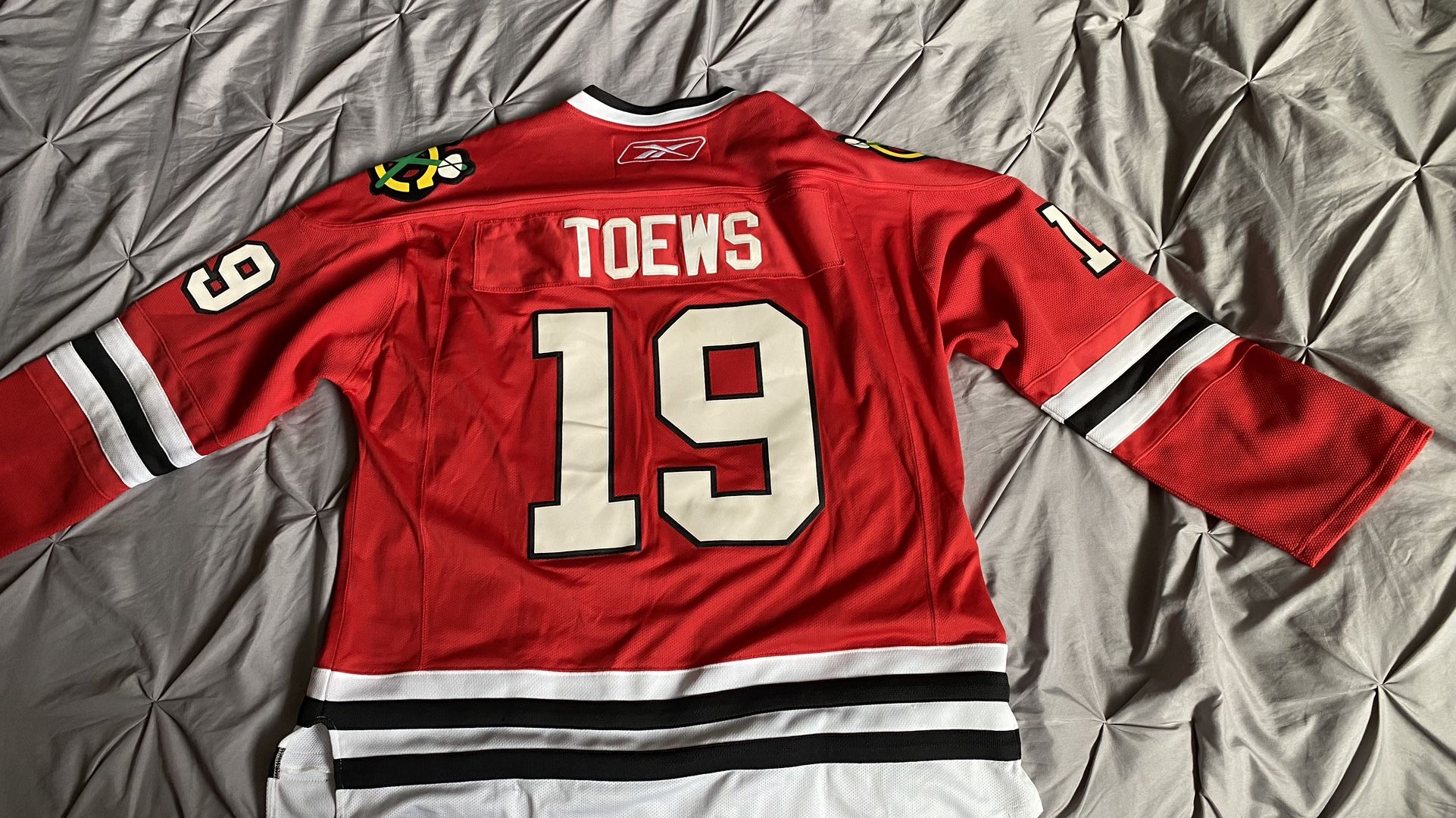 Chicago Blackhawks Toews NHL Jersey XL - photo 4