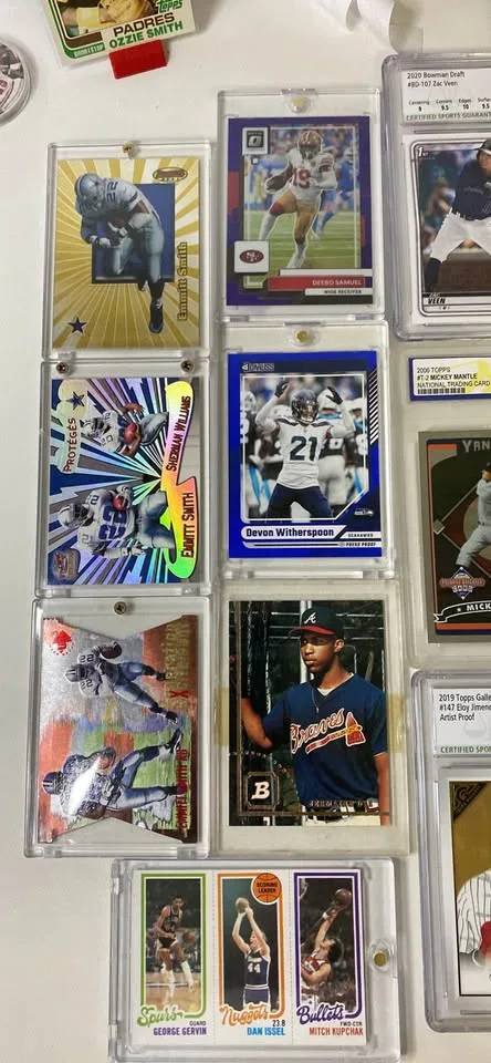 A lot of sports cards image indicator(5)