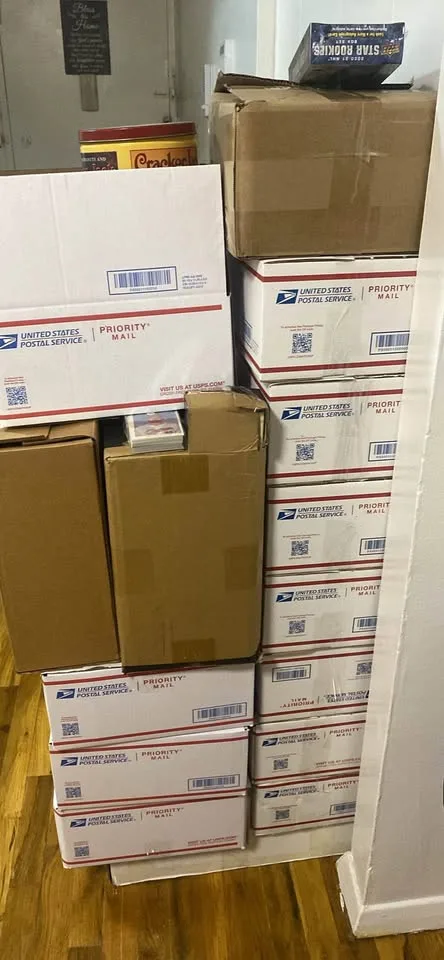 A lot of sports cards image indicator(10)