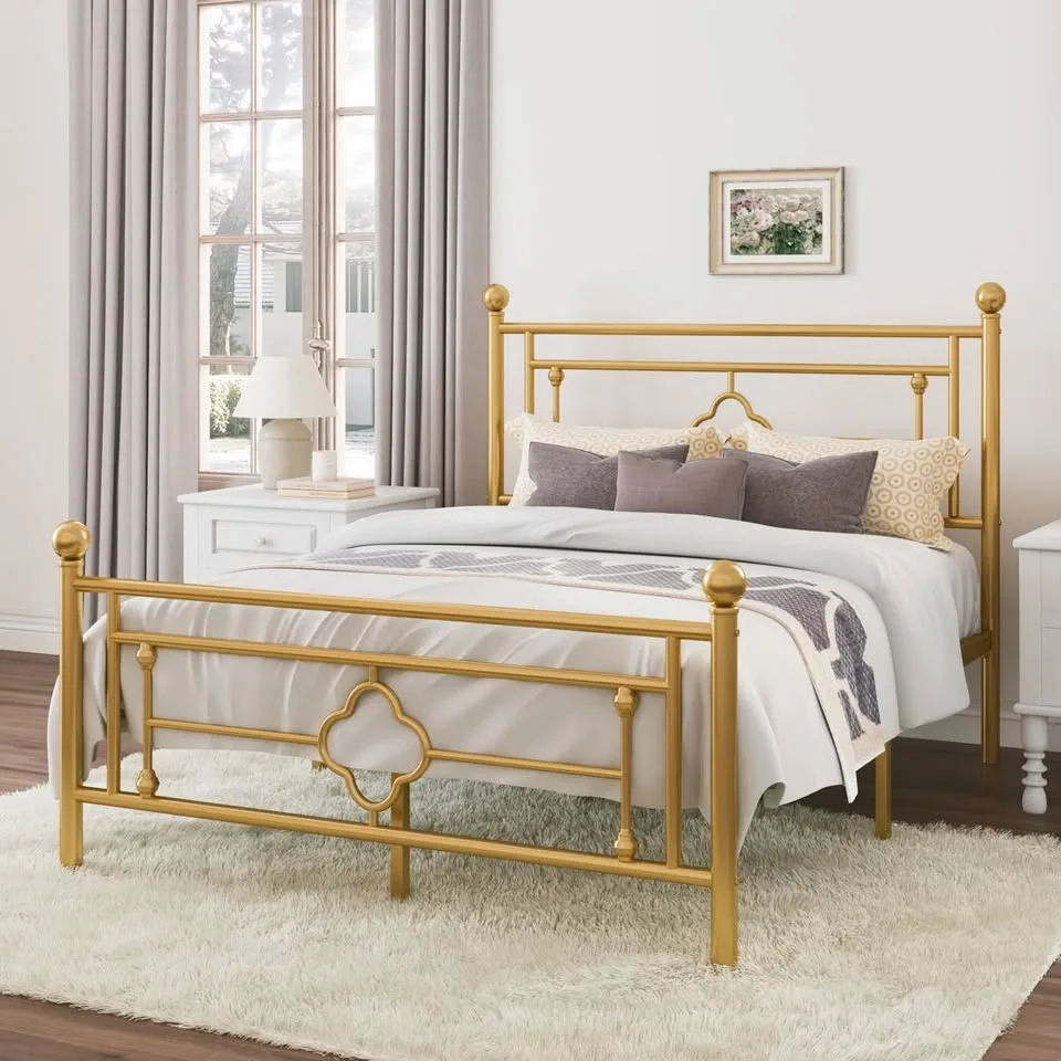 Queen Metal Platform Bed Frame – Great Condition image indicator(5)