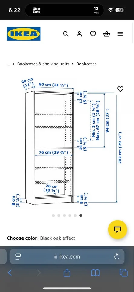 IKEA Billy Bookcase image indicator(2)