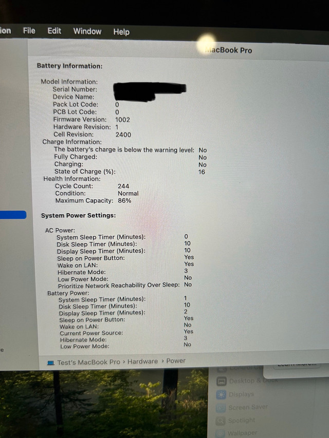 2020 TouchBar m1 MacBook Pro - photo 4