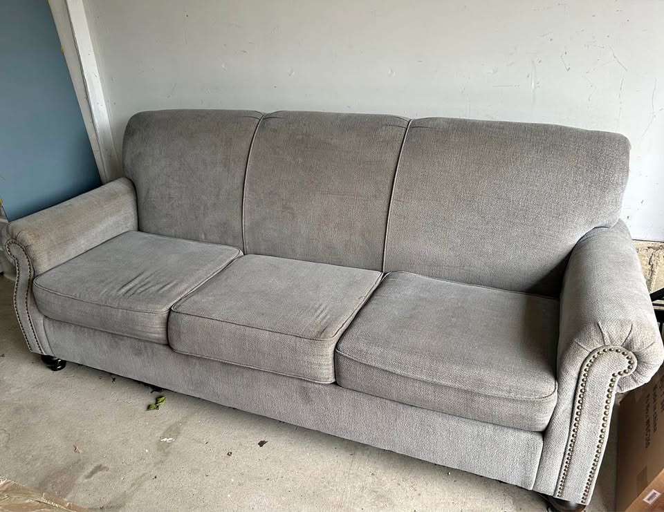 Achley Sofa - Light Blue