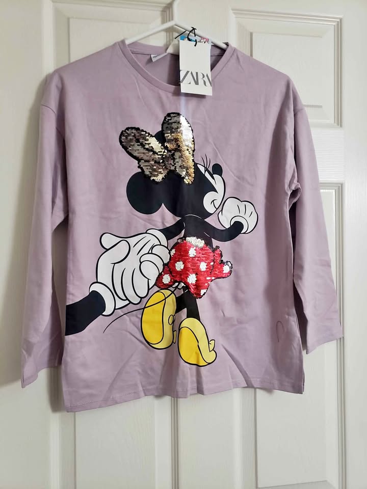 Girls Zara brand new t shirt top size 10