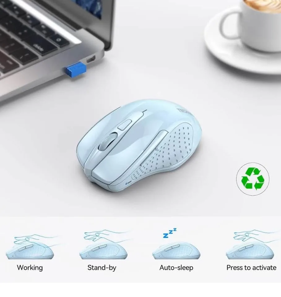 Wireless Computer Bluetooth Mouse - Brand New in Box! image indicator(4)