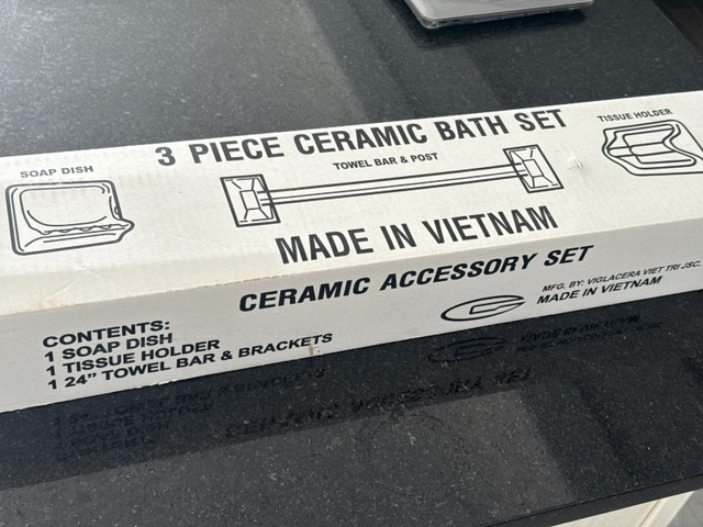 Ceramic Bath Set