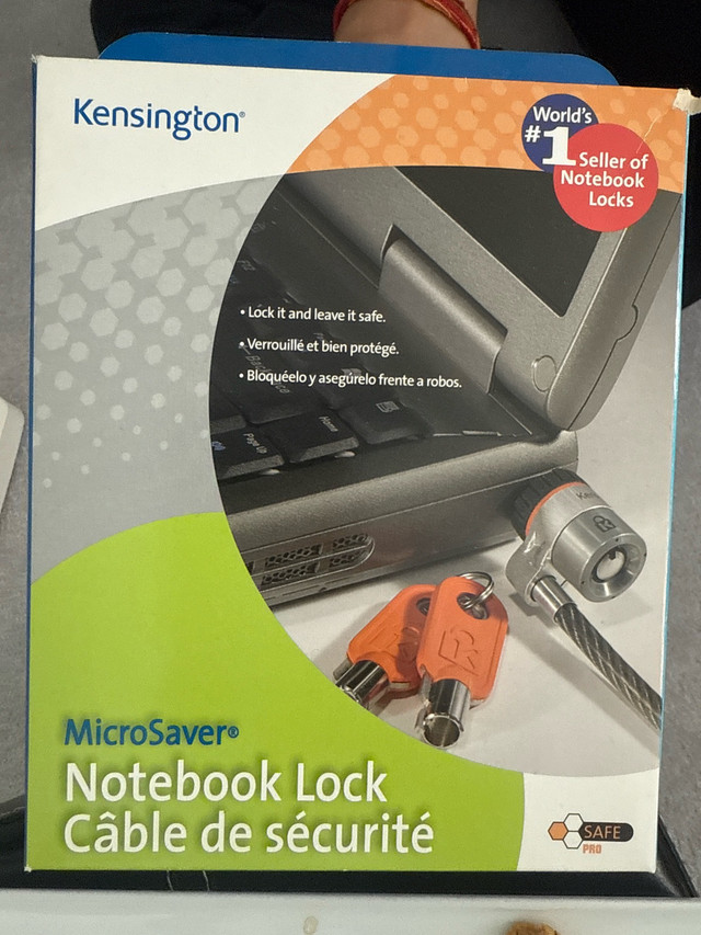 Kensington Notebook Lock