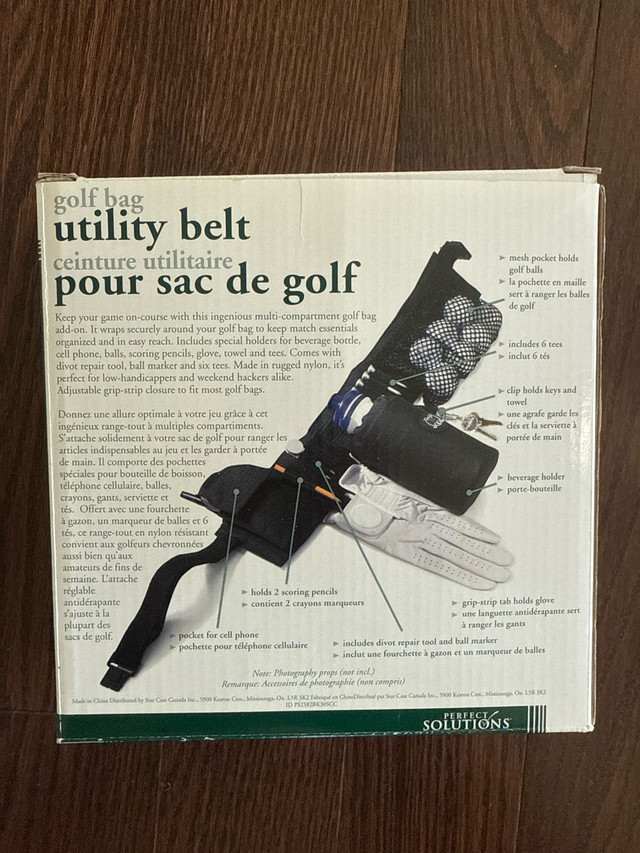 Perfect Solutions Golf Bag Utility Belt - photo 2