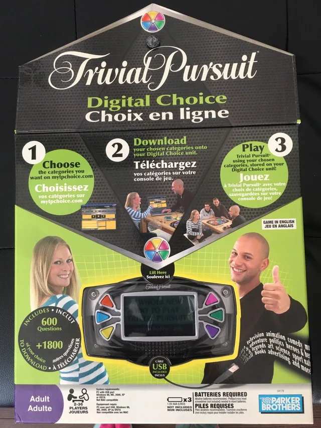 Trivial Pursuit Digital Choice 25th Anniversary Edition image indicator(2)