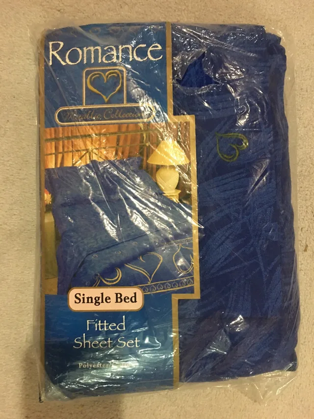 Romance Single Bed Sheet Set thumbnail