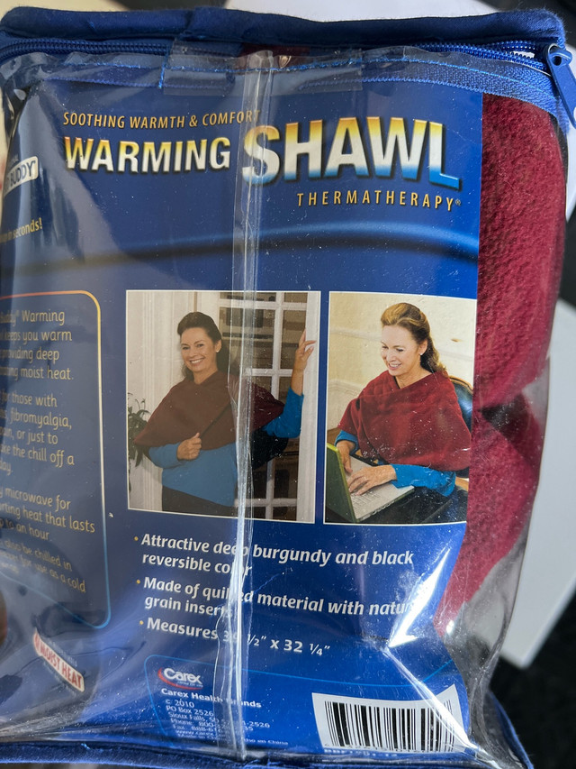 Bed Buddy Warming Shawl