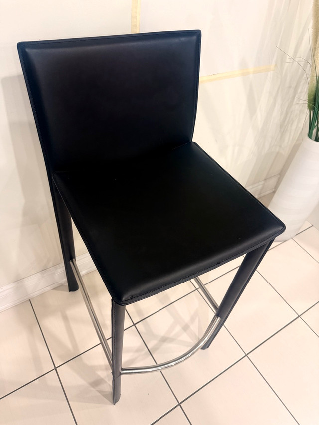 Tall Black Chair