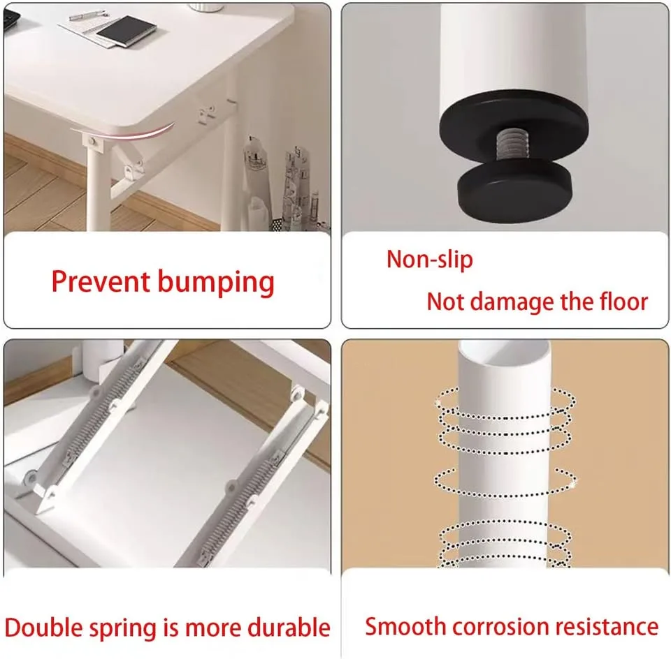 Mrsanmu Folding Desk,39.4 Inch - Brand New in Box! image indicator(4)