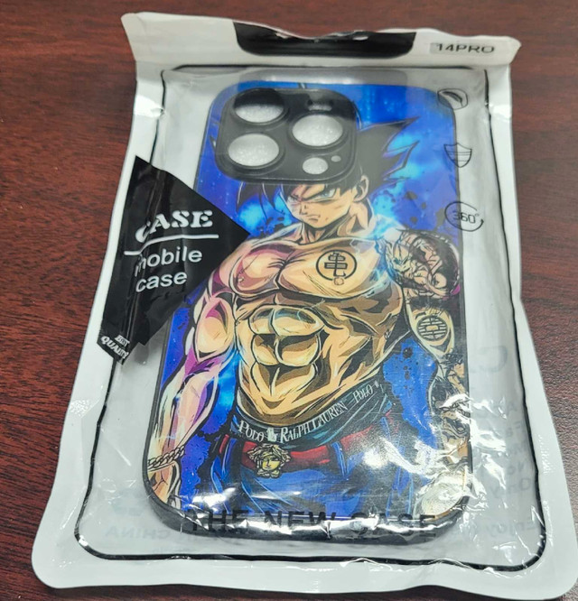 Case for iPhone 14 Pro, Goku - photo 2