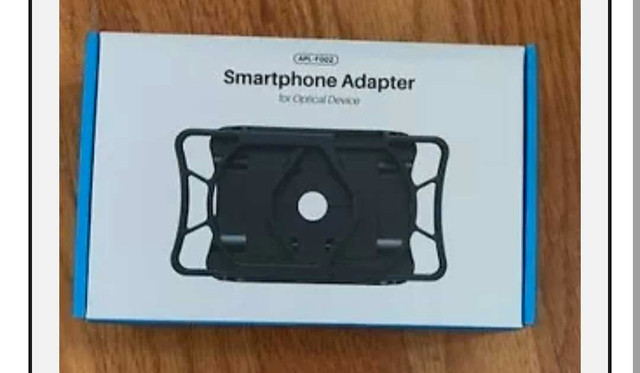 SMARTPHONE ADAPTER FOR OPTICAL DEVICE