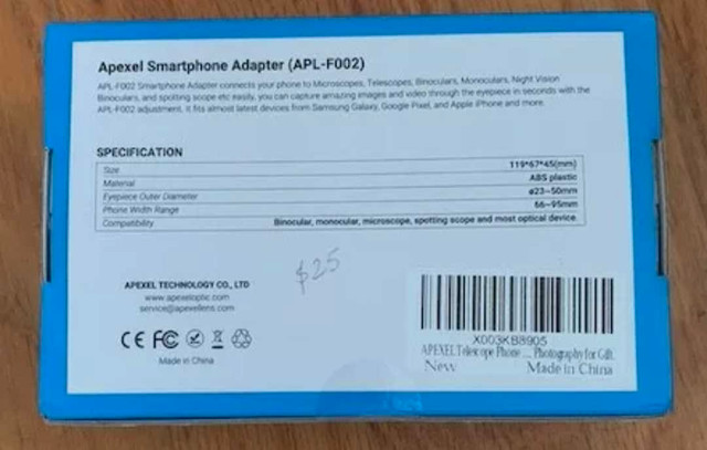 SMARTPHONE ADAPTER FOR OPTICAL DEVICE - photo 2